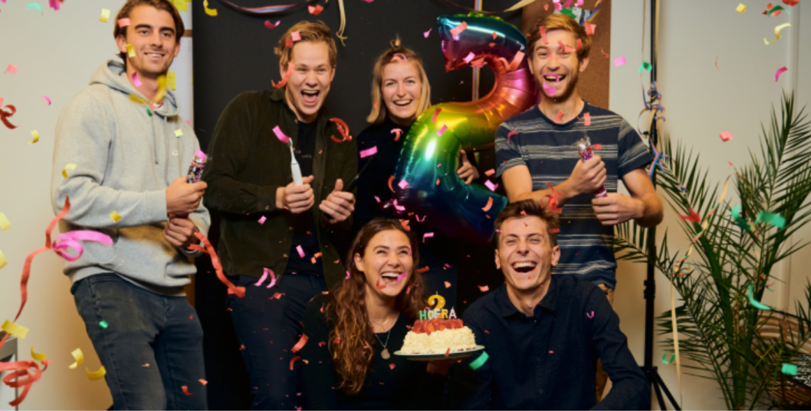 Boombrush besteht seit 2 Jahren.