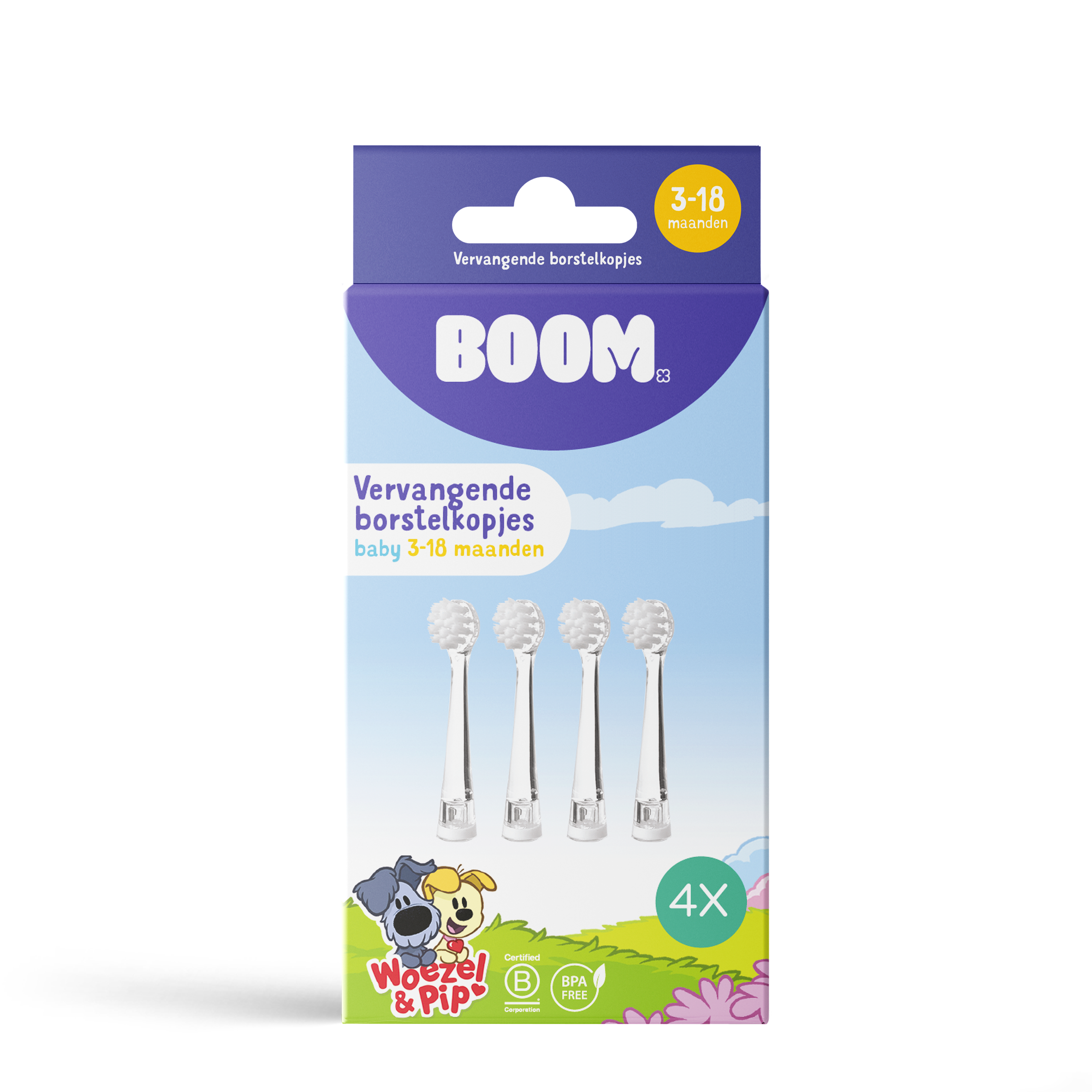 Woezel & Pip brushheads